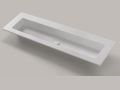 Custom Wall-Hung or Countertop Double Vanity Top – LEEDS XL 85 