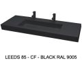 Custom Wall-Hung or Countertop Double Vanity Top – LEEDS XL 85 