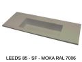 Custom Wall-Hung or Countertop Double Vanity Top – LEEDS XL 85 