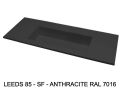 Custom Wall-Hung or Countertop Double Vanity Top – LEEDS XL 85 