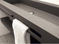 Custom-made XXL double vanity top wall-hung or countertop - LEEDS XXL 120