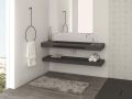 Custom-made XXL double vanity top wall-hung or countertop - LEEDS XXL 120