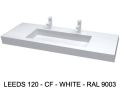 Custom-made XXL double vanity top wall-hung or countertop - LEEDS XXL 120