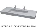 Custom-made XXL double vanity top wall-hung or countertop - LEEDS XXL 120