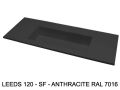 Custom-made XXL double vanity top wall-hung or countertop - LEEDS XXL 120