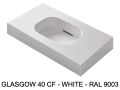 Low-depth suspended or built-in vasin surface - GLASGOW 40