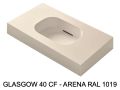 Low-depth suspended or built-in vasin surface - GLASGOW 40