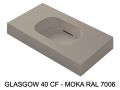 Low-depth suspended or built-in vasin surface - GLASGOW 40