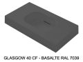 Low-depth suspended or built-in vasin surface - GLASGOW 40