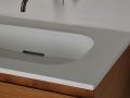 Suspended or incasted basin with 60 cm basin – GLASGOW 60