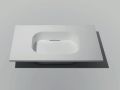 Suspended or incasted basin with 60 cm basin – GLASGOW 60