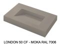 Custom-made toilet tray drainage by gutter – LONDON 50