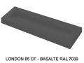 85cm wall-mounted or inset linear washbasin – LONDON XL 85