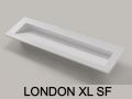 Suspended or built-in gutter top 120 cm – LONDON XXL 120