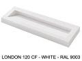 Suspended or built-in gutter top 120 cm – LONDON XXL 120
