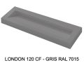 Suspended or built-in gutter top 120 cm – LONDON XXL 120