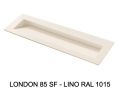 Suspended or built-in gutter top 120 cm – LONDON XXL 120