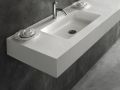 Custom-made double-sin top suspended or built-in – LEEDS 50 DOUBLE
