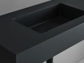 Custom-made double-sin top suspended or built-in – LEEDS 50 DOUBLE