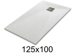 125x100 cm Extra-Flat Resin Shower Tray – TECNIK