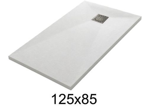 125x85 cm Extra-Flat Resin Shower Tray – TECNIK