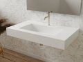 Custom-made suspended or built-in vasin top – NEW YORK 60