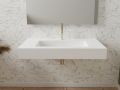 Custom-made suspended or built-in vasin top – NEW YORK 60