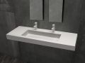 Custom-made suspended or built-in vasin top – NEW YORK 90