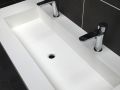 Custom-made suspended or built-in vasin top – NEW YORK 90