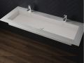 Custom-made suspended or built-in vasin top – NEW YORK 90