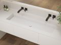 Custom-made suspended or built-in vasin top – NEW YORK 90