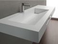 Suspended or custom-made built-in gutter tray – MIAMI 60