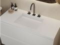 Suspended or custom-made built-in gutter tray – MIAMI 60