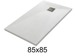 85x85 cm Extra-Flat Resin Shower Tray TECNIK