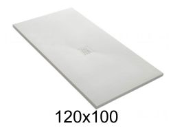 Shower tray 120x100 cm central evacuation - CENTRAL