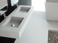 Custom-made double-sin top suspended or built-in – NEW YORK 45 DOUBLE