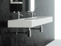 Custom-made double-sin top suspended or built-in – NEW YORK 45 DOUBLE