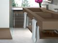 Custom-made double-sin top suspended or built-in – NEW YORK 45 DOUBLE