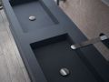 Custom-made double-sin top suspended or built-in – NEW YORK 45 DOUBLE