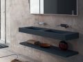 Custom-made double-sin top suspended or built-in – NEW YORK 45 DOUBLE