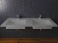 Custom-made double-sin top suspended or built-in – NEW YORK 45 DOUBLE