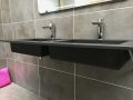 Custom-made double-sin top suspended or built-in – NEW YORK 45 DOUBLE