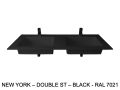 Custom-made double-sin top suspended or built-in – NEW YORK 45 DOUBLE